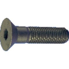 1/4″-28 × 1/2″ - Black Finish Heat Treated Alloy Steel - Cap Screws - Flat Head - All Tool & Supply