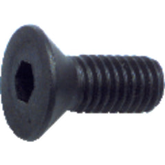 5/16″-18 × 1″ - Black Finish Heat Treated Alloy Steel - Cap Screws - Flat Head - All Tool & Supply