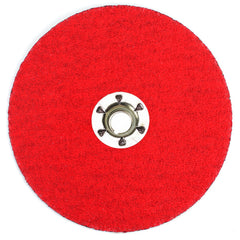 ‎Shur-kut 4-1/2″ × 5/8″-11 Ceramic Quick Change Resin Fiber Disc, 50 Grit