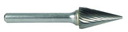 6mm EdgeHog Conical Carbide Bur SM-2M-D Standard Alt Diamond (Double) - All Tool & Supply