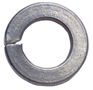 1 Bolt Size - Zinc Plated Carbon Steel - Lock Washer - All Tool & Supply