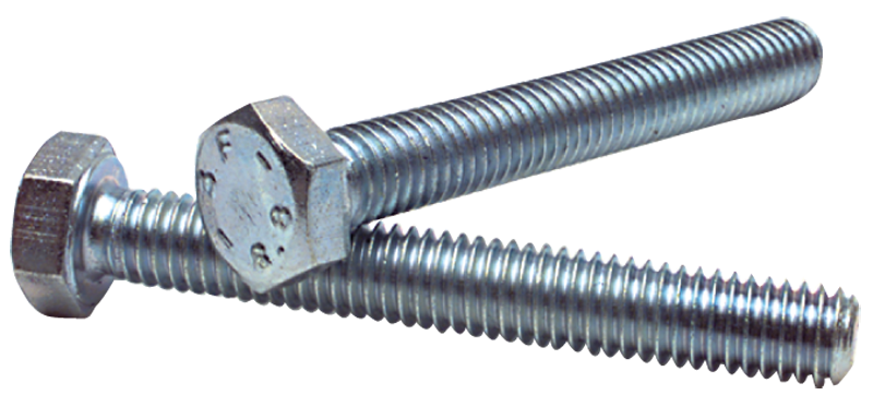 M10 - 1.50 x 30 - Zinc Plated Heat Treated Alloy Steel - Cap Screws - Hex - All Tool & Supply