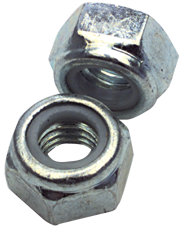 M16-2.0 - Zinc / Bright - Nylon Insert Stop Nut - All Tool & Supply