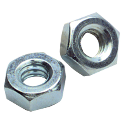 #8-36 - Zinc / Bright - Machine Screw Nut - All Tool & Supply