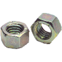 3/8″-16 - Zinc / Yellow / Bright - Finished Hex Nut - All Tool & Supply