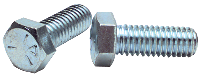 1-8 x 4-1/2 - Zinc Plated Heat Treated Alloy Steel - Cap Screws - Hex - All Tool & Supply