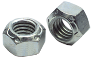 5/8-11 - Zinc / Bright - Nylon Insert Stop Nut - All Tool & Supply