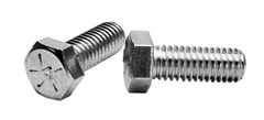 1/2-13 x 1-1/4 - Zinc / Yellow Plated Heat Treated Alloy Steel - Cap Screws - Hex - All Tool & Supply