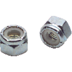 #10-32 - Zinc / Bright - Nylon Insert Stop Nut - All Tool & Supply