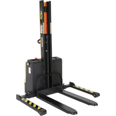 Stacker Pwr Lift/Dr Fi x Frk 62In Adj Leg - Exact Industrial Supply