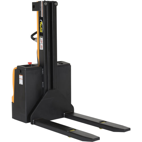 Stacker Pwr Lift/Dr 27″ Fi x Frk 90″ - Exact Industrial Supply