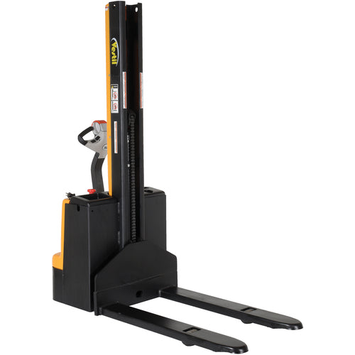 Stacker Pwr Lift/Dr Fi x Frk 62In 1500 lb - Exact Industrial Supply