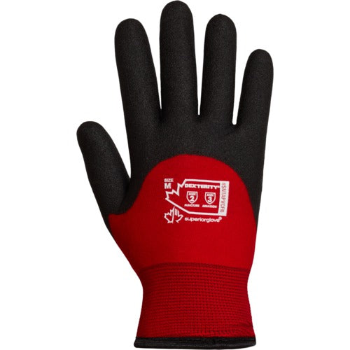 Water repellant gloves that keep hands warm down to -5°C / 23°F