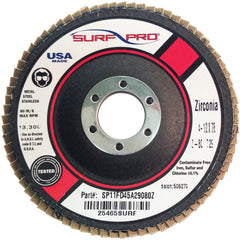 ‎4 1/2″ × 5/8″-11-40 Grit - Ceramic Coated Abrasive - Flap Disc - All Tool & Supply