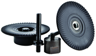 3" Type-R Air Cooled Holder Pad Kit - Contents (1 ea): 3" QC Holder Pad - 1/4"X2" Mandrel - 5/8-11 F Adapter - All Tool & Supply