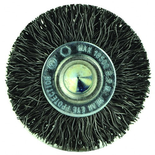 ‎2″ Diameter-1/4″ Shank-0.014″ Wire - Cup Brush - All Tool & Supply