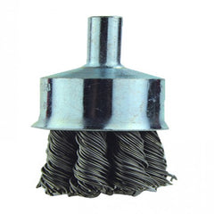 ‎3/4″ Diameter-1/4″ Shank-0.014″ Wire - End Brush - All Tool & Supply