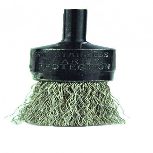 ‎3/4″ Diameter-1/4″ Shank-0.010″ Wire - End Brush - All Tool & Supply