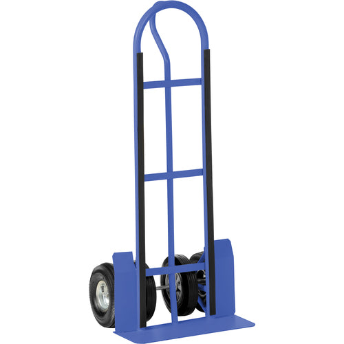 Steel P-Handle Truck 600 lb Dual Wheels - Exact Industrial Supply