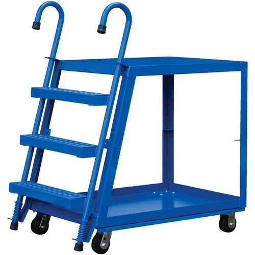 Stock Picker 2 Shelf 22 × 36 Poly/Steel - Exact Industrial Supply