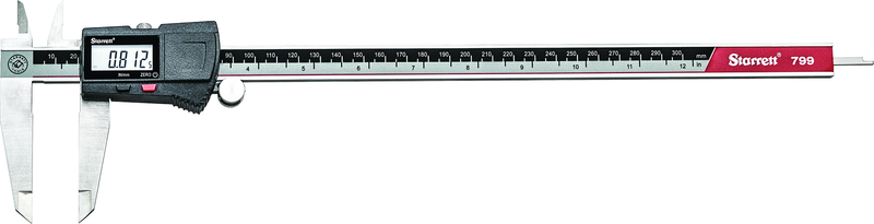 #EC799B-12/300 0 - 12 / 0 - 300mm Electronic Caliper - All Tool & Supply