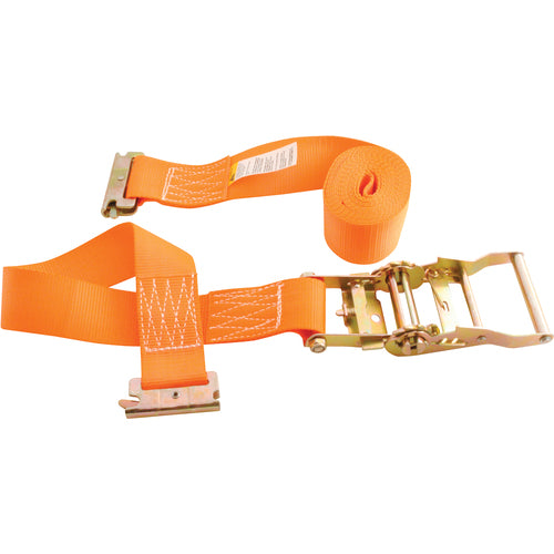 Ratcheting Cargo Strap With E-Clip - Exact Industrial Supply