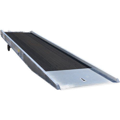 Alum Yard Ramp Steel Grating 86″ × 30 Ft - Exact Industrial Supply