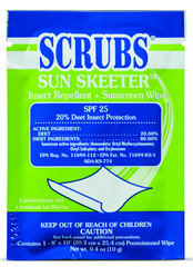 SUN SKEETERâ„¢ Insect Repellent & Sunscreen Wipes - PackageÂ of 100 - All Tool & Supply