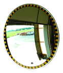 30" Outdoor Convex Mirror Safety Border - All Tool & Supply