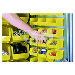 4 1/8″ × 5 3/8″ × 3″ - Yellow Small Plastic Bin - All Tool & Supply