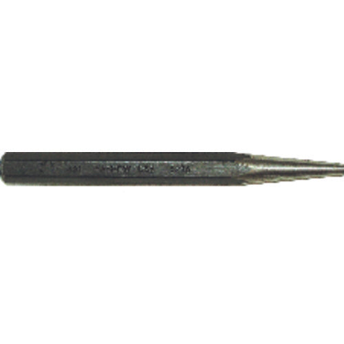 Solid Punch - 3/16″ Tip Diameter × 7″ Overall Length - All Tool & Supply