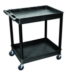 Utility Cart 2 Tub Shelves - 32" x 24" x 37-1/4" - All Tool & Supply