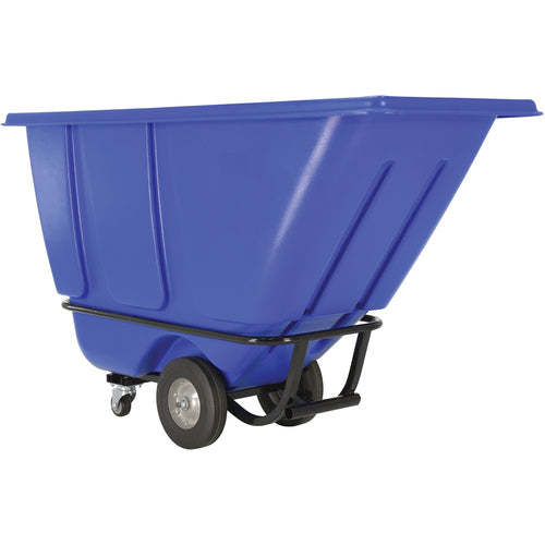 Medium Duty Tilt Truck 1/2 Cu Yd Blue - Exact Industrial Supply