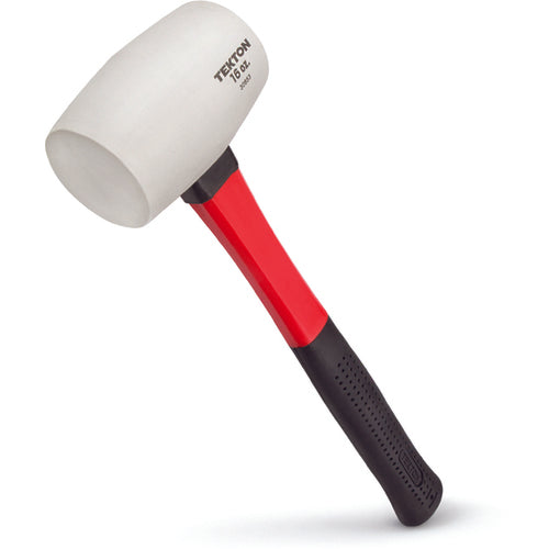 Tekton 16 Oz. White Rubber Mallet Fiberglass Handle - All Tool & Supply