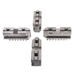 Hard Master Jaws for Scroll Chuck 8" 4-Jaw 4 Pc Set - All Tool & Supply