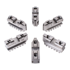 Hard Master Jaws for Scroll Chuck 6" 6-Jaw 6 Pc Set - All Tool & Supply