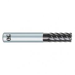 10mm x 10mm x 22mm x 70mm 6Fl 1mm C/R Carbide End Mill - EXO - All Tool & Supply