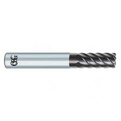 8mm x 8mm x 19mm x 60mm 6Fl 0.5mm C/R Carbide End Mill - EXO - All Tool & Supply