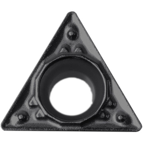 TPMT 221 HQ CA4515, 1/64″ Corner Radius, 1/8″ Thick, 1/4″ Inscribed Circle, TiCl2O3, 60 Degree Triangle, Turning Indexable Insert