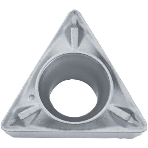 TPMX 221 WP TN610, 1/64″ Corner Radius, 1/8″ Thick, 1/4″ Inscribed Circle, TiCN, 60 Degree Triangle, Turning Indexable Insert