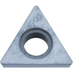 TP 41 TN610, 1/64″ Corner Radius, 3/32″ Thick, 1/4″ Inscribed Circle, TiCN, 60 Degree Triangle, Turning Indexable Insert