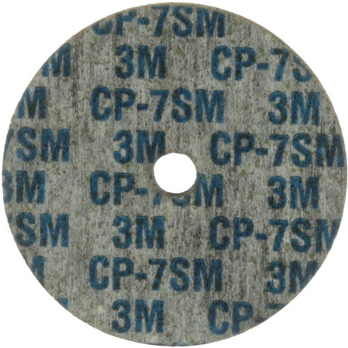 Scotch-Brite Cut and Polish Unitized Wheel CP-UW 7A Coarse 3″ × 1/4″ × 3/8″ SPR 15930B