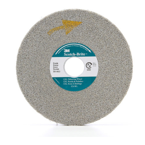 Scotch-Brite EXL Deburring Wheel XL-WL 8S Fine 12″ × 1/2″ × 5″