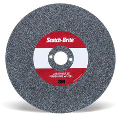 Scotch-Brite Laser Braze Finishing Wheel 8″ × 4.5mm × 1″