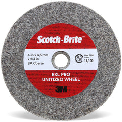 Scotch-Brite EXL PRO Unitized Wheel 8″ × 4.5mm × 1″ 8A CRS