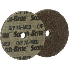 Scotch-Brite Cut and Polish Unitized Wheel CP-UW  7A Medium 2″ × 1/4″ × 3/8″