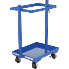 Multi-Tier Cart 2 Shelf 200 lb Capacity - Exact Industrial Supply