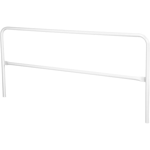 Steel Pipe Safety Railing 96″ Length White