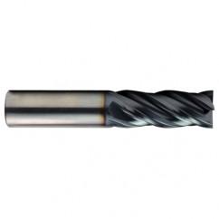 5/8 x 5/8 x 3 x 6 4Fl  Square Carbide End Mill - TiALN - All Tool & Supply