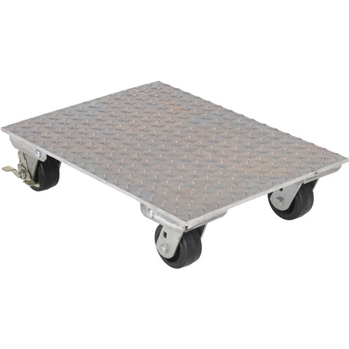 Aluminum Plate Dolly 1.2K lb Cap 18 × 24 - Exact Industrial Supply